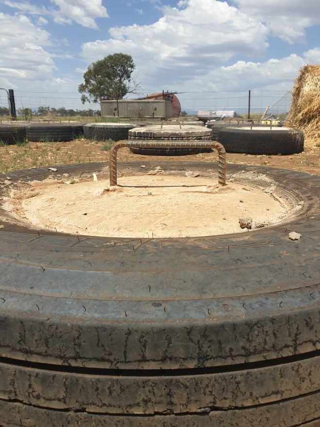 Concrete Tyres 40 available