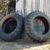 2 x Goodyear 20.8-42 Tyres