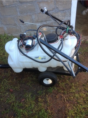 Rapid Sprayer Behind ATV or Lawnmower Unit