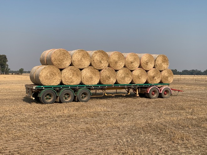 Barley/Wheat Header Trail Rolls 