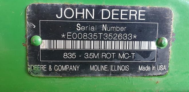 John Deere 835 MOCO