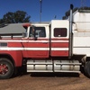 1987 FORD LTL Truck and 3 Axle Dog Trailer For Sale - with CAT !