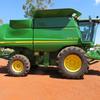 2010 John Deere 9670 STS Header with 36ft Honeybee Front & Trailer