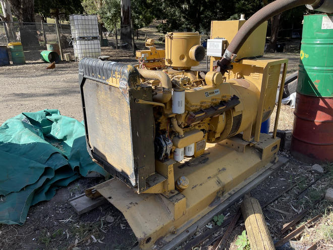 1982 Cat 3208 Diesel Generator