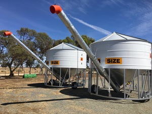 Ahrens 1512 HYD Field Bin, two available 