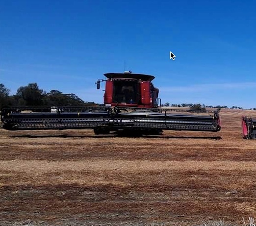 2011 Case 9120 Header Modified