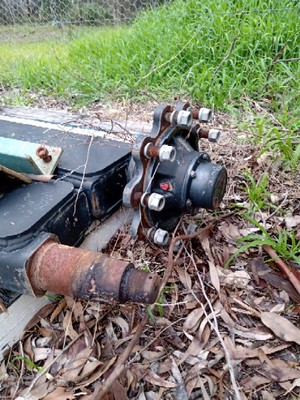 Goldacres Sprayer 3 metre Center Axles