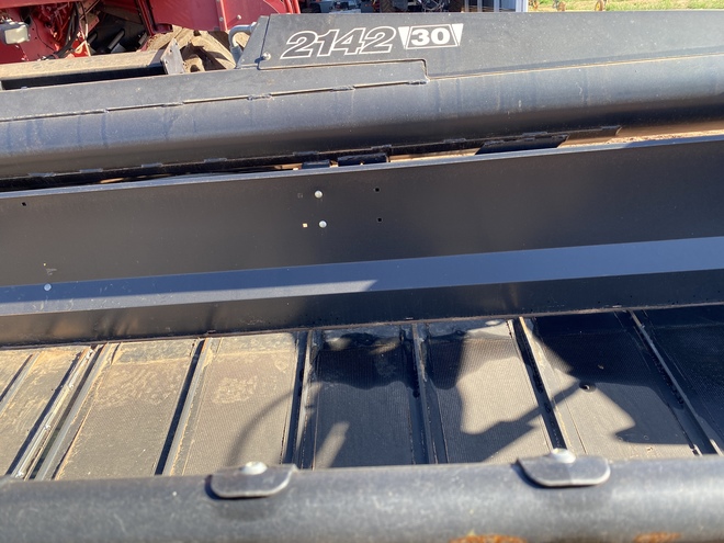 2000 Case 2388 Header with 2009 2142 30' Draper Front