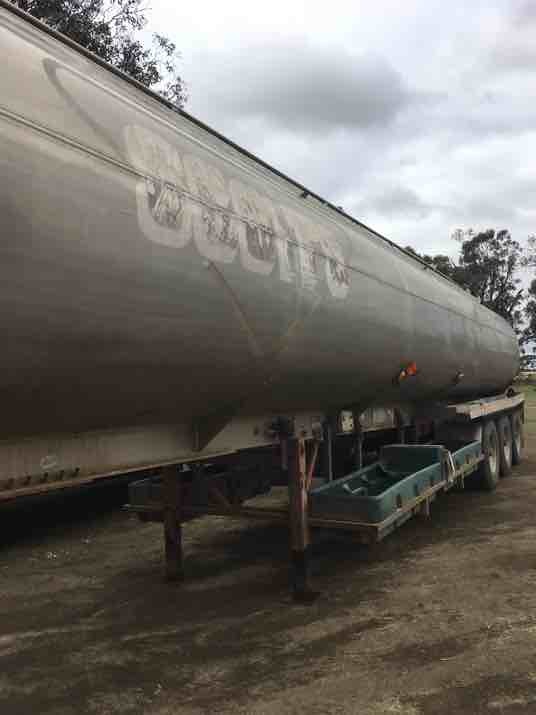 Marshall Lethlean Aluminium Tanker 44000 Ltrs