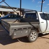 White Mitsubishi Triton for parts