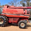 2000 Case IH 2388 Header with 30ft Front & Trailer