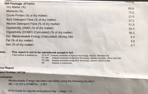 Vetch Hay 450kg 8x4x3 Bales (1 x B Double Load)