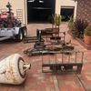 Dingo with attachments on Trailer