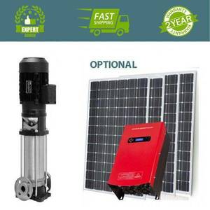 SUBMERSIBLE HYBRID PUMP 18M3 | MAX HEAD 48M | 2.2KW PUMP DRIVE WITH SOLAR | SOLAR WORKHORSE SERIES 4SP14-7