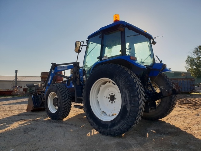 New Holland TL80A Tractor with Front End Loader