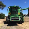 John Deere 9500 Header with 30ft Tin Front