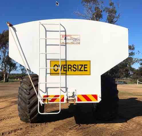 18m/t Barber Engineering Chaser Bin