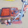 USED Husqvarna DM230 Diamond Drill Kit with assortment of bits