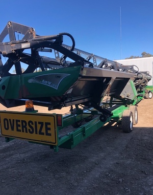 2010 Midwest 42ft Header Front