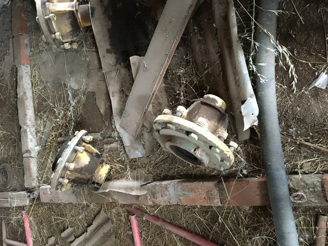 Stub Axles off 20T Chaser Bin