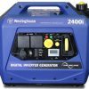 Brand New Westinghouse 2400w Digital Inverter Generator Only 20kg Modified