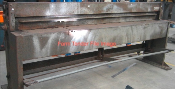 Guillotine Manual Treadle  2400mm Wide
