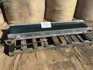 SOLD - Conveyor - Conveyor 400 wide Crescent Top Belt 2100 Long Single Delivery with Hydraulic Drive - 2% Buyers Premium on all lots