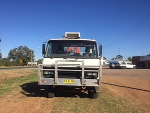 stock crate and truck