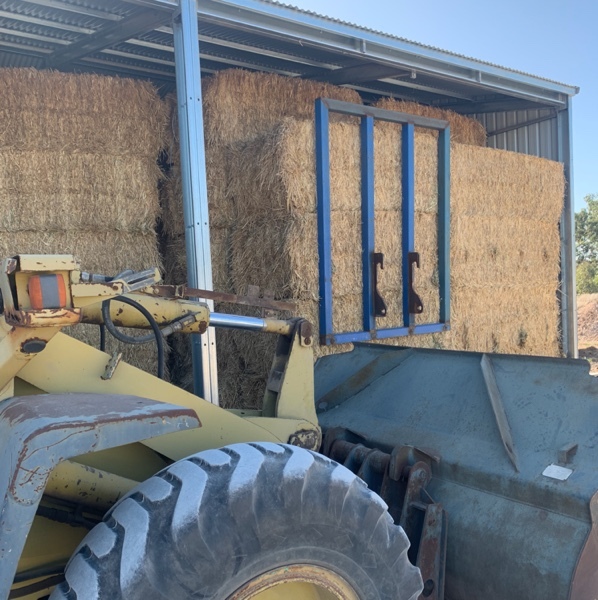 Oaten Hay 620kg 8x4x3 Bales