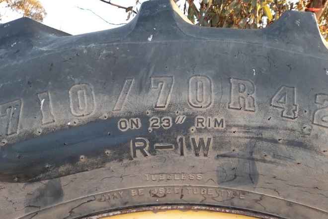 4 x Firestone Tyres 710/70R42