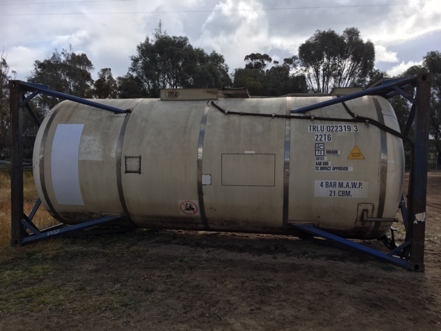 24,000 litre Stainless steel tank