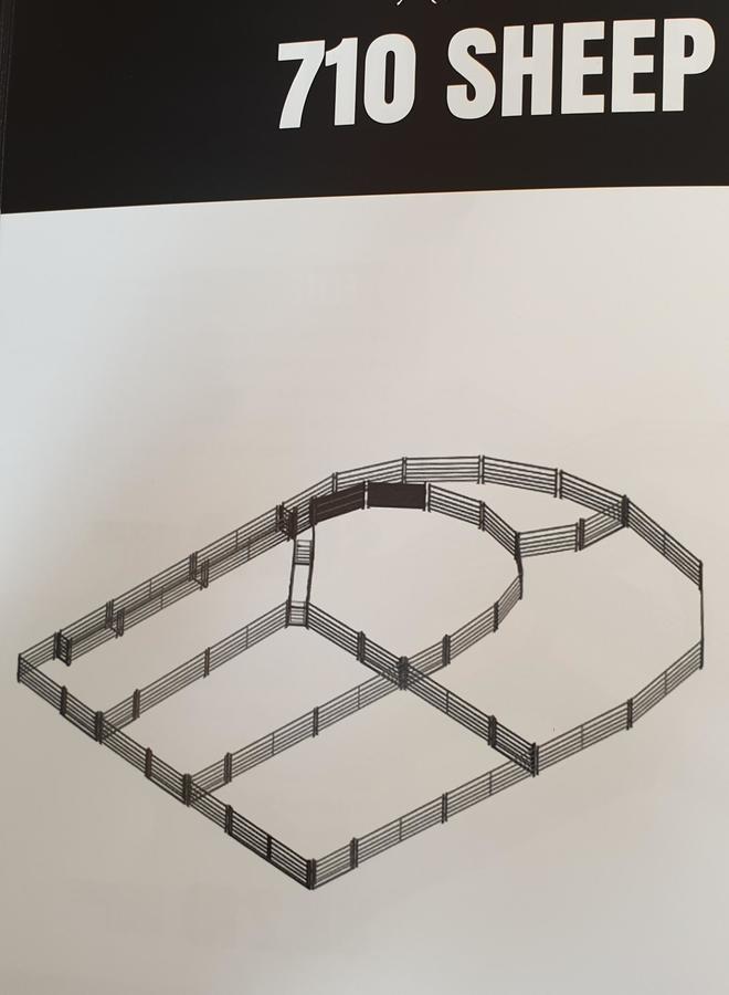 710 head Sheep yards Brand New.