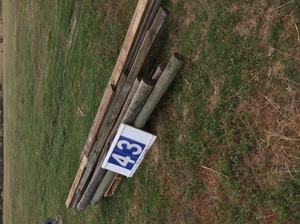 (A129) - Posts 6 x 9Ft Treated and Rails  3 x 18 Ft