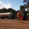 Custom built batching trailer and nurse tank