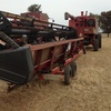 CASE IH 2166 HEADER / HARVESTER FOR SALE With 30FT 1010 Front on Leith Trailer - Come see Running!