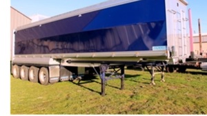 Sloane Quad axle tipping trailer