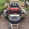 Toro Groundsmaster Ride On Mower and trailer