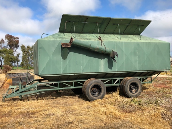 25mt PTO Paddock Auger Bin