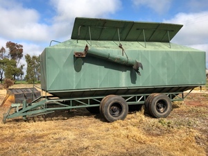 25mt PTO Paddock Auger Bin