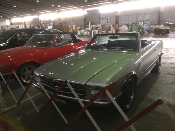 Classic Mercedes Benz Convertable 