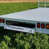 4.8x2.2m aluminium flat top trailer