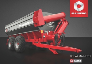 NEW - MAINERO 5361 Grain Cart / Chaser Bin For Sale   EX Moree
