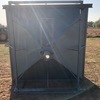 Feed Out Grain Bin to put on Bogie Trailer feeding out grain to livestock