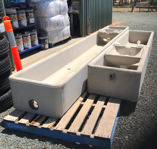 PMM save 5% off RRP on AgCrete Rectangular Water Troughs