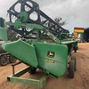 John Deere 930F Front on Trailer