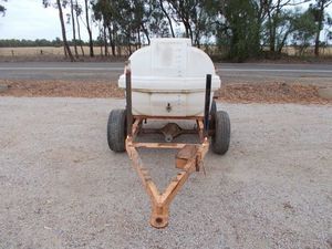 Under Auction - Water Tanker 1500 Litre Bogie Axle - 2% Buyers Premium on all Lots