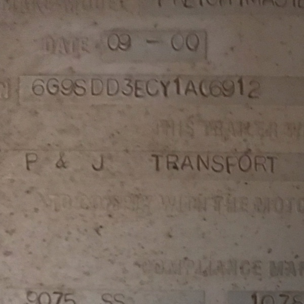 2000 Freightmaster Drop Deck Trailer