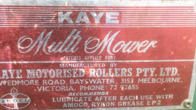 Kaye Finishing Mower 6' Wide 4 Disc with Twin Roller