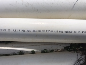 Plastic pipe 125ml