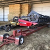 1999 Case IH 2388 Header with Case IH 2052 39ft Draper Front